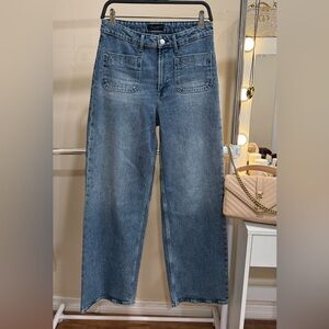 Free Assembly High-Rise Straight Leg Jeans – Size 6